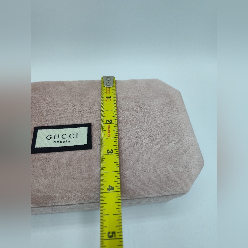 GUCCI Blush Pink Bamboo Velvet Jewelry Case Box VIP GWP - Picture 5 of 8